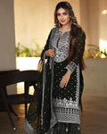 Handcrafted Embroidery Womens Sharara-Set_3