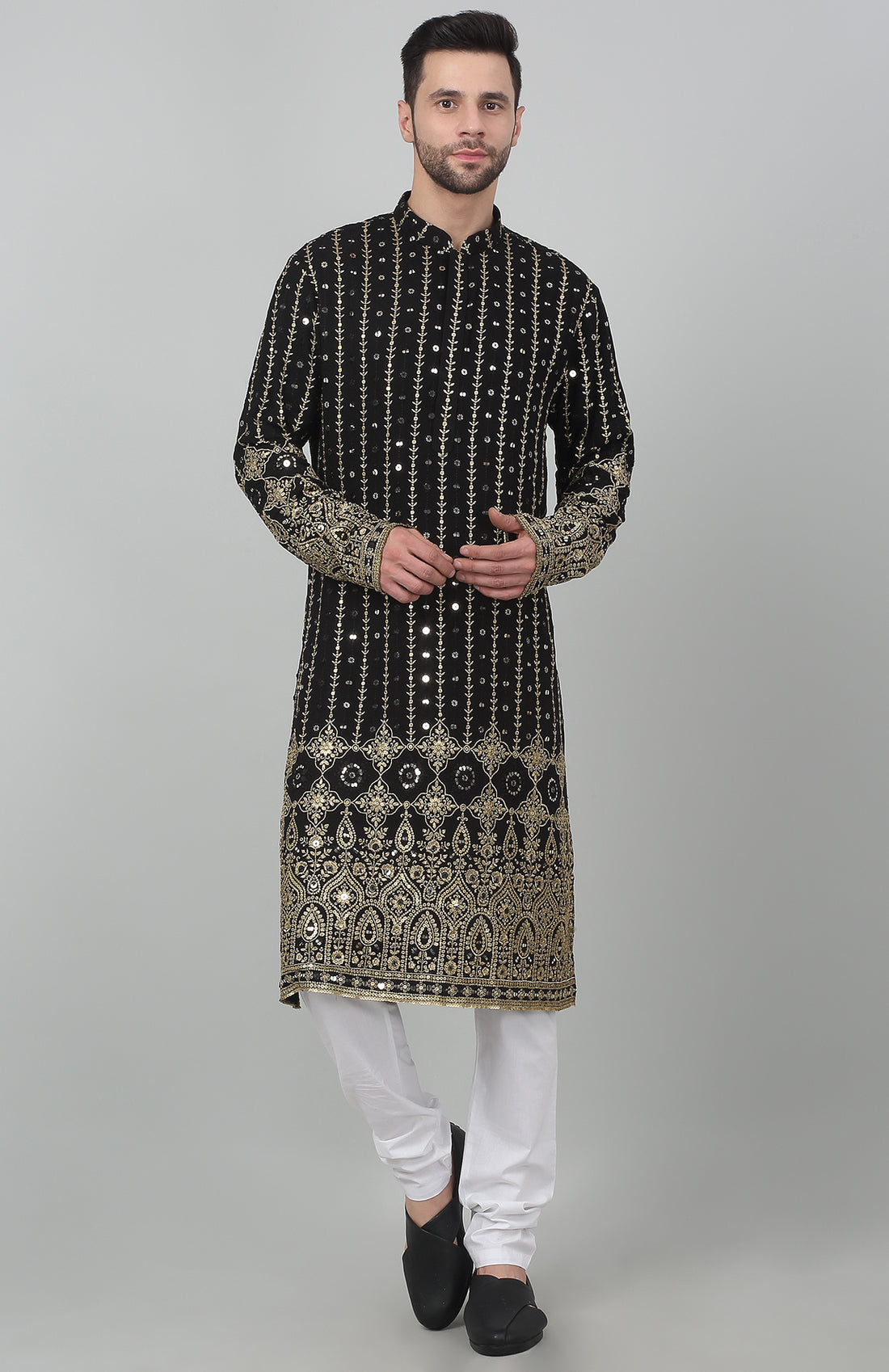 Jahanuma Embroidered  Kurta Set - Rent