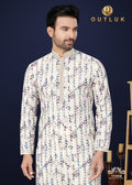 Multicolour Royal Silk Kurta_2