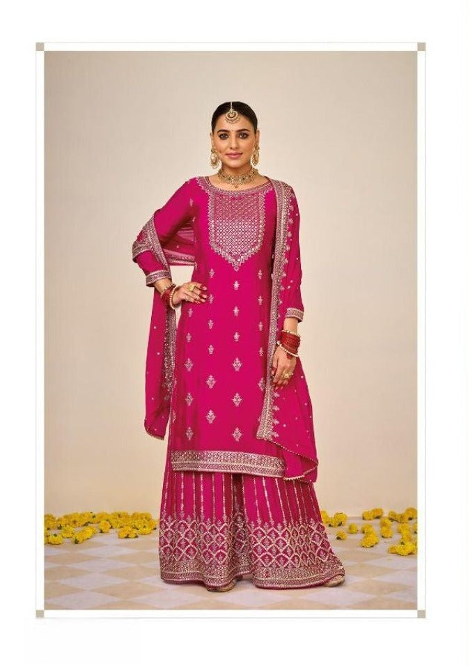 Karwa Chauth Designer Sharara - Rent