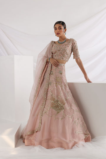 Smriti Apparel's Elegant Starlight lehenga set- Rent