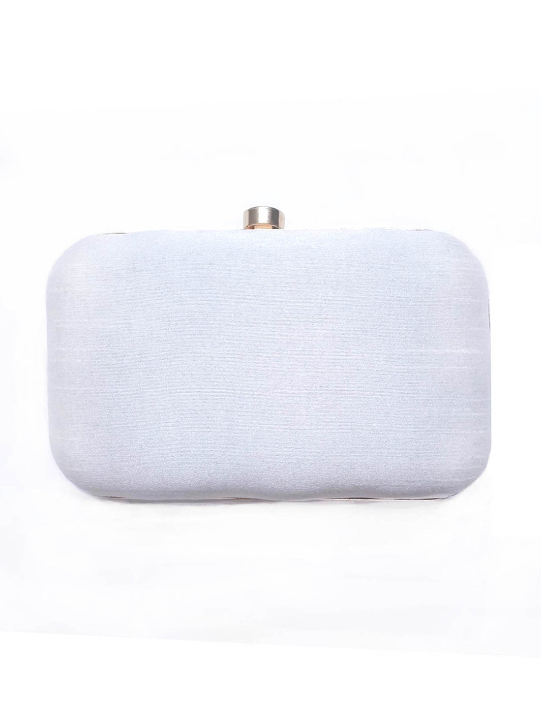 Classic Silver Pearl Clutch - Rent