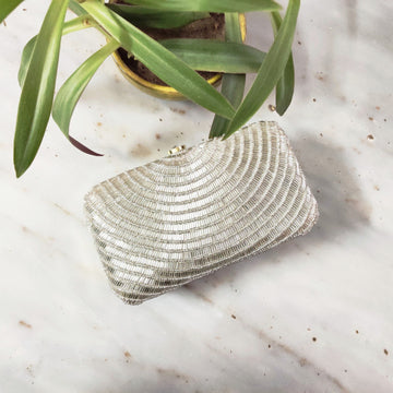 Silver Cleopatra Clutch - Rent