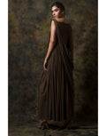 Rent Drape Cowl Dress-Women-Glamourental